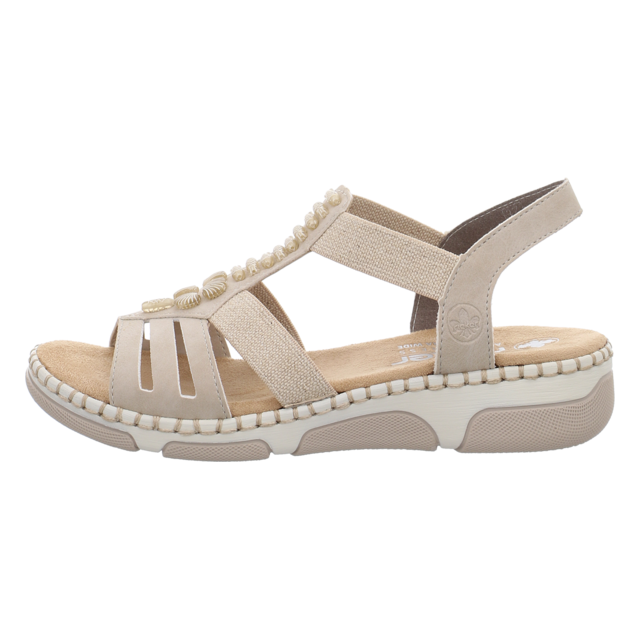 Rieker - 66201-62 - 66201-62 - beige - Sandaletten