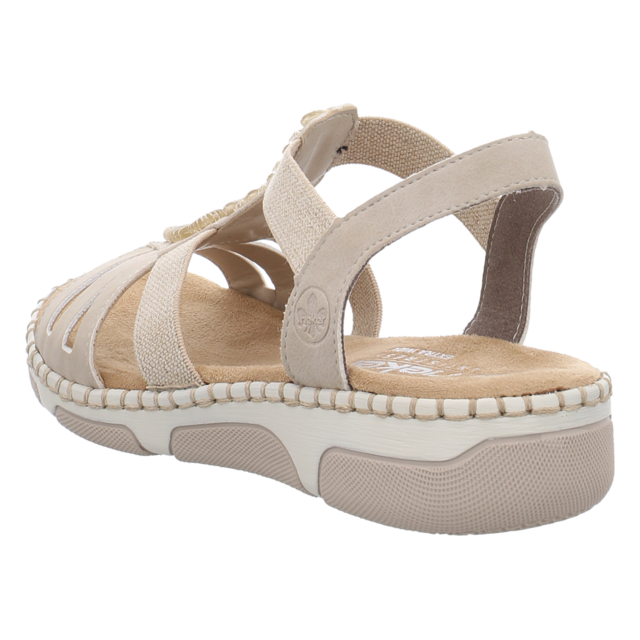 Rieker - 66201-62 - 66201-62 - beige - Sandaletten