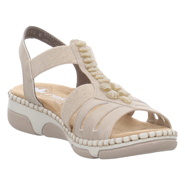Rieker - 66201-62 - 66201-62 - beige - Sandaletten