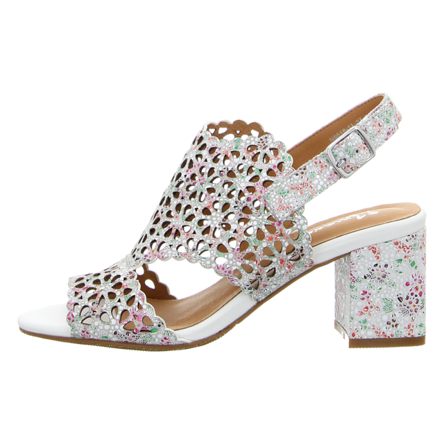 Maciejka - N6518-11/00-1 - N6518-11/00-1 - white/flowers - Sandaletten