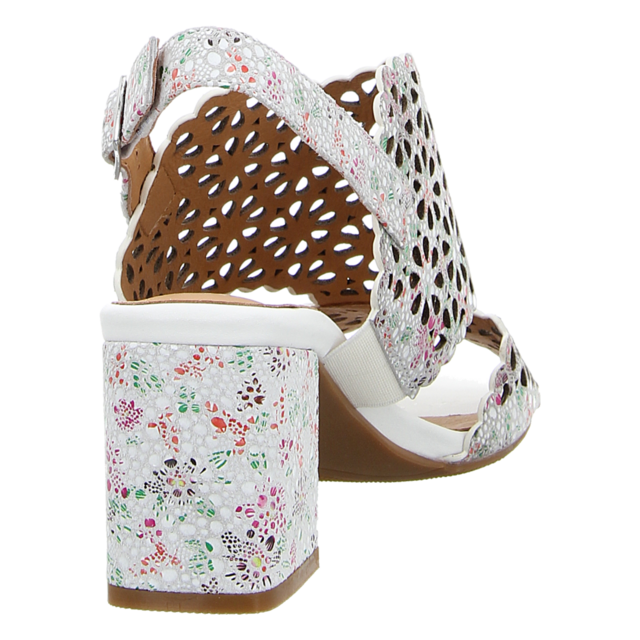 Maciejka - N6518-11/00-1 - N6518-11/00-1 - white/flowers - Sandaletten