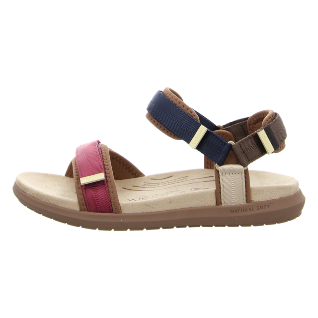Woden - WL587-247 - Line Lite - berry multi - Sandalen
