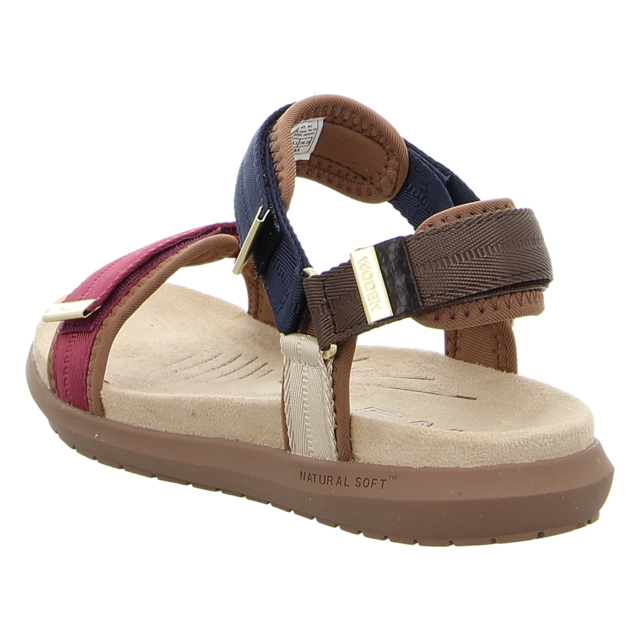 Woden - WL587-247 - Line Lite - berry multi - Sandalen