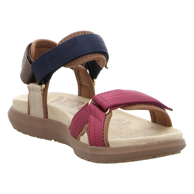 Woden - WL587-247 - Line Lite - berry multi - Sandalen