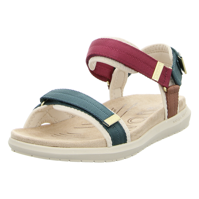Woden - WL587-246 - Line Lite - deep forest multi - Sandalen