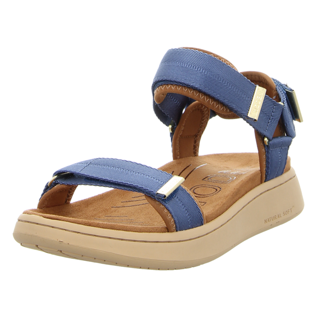 Woden - WL926-187 - Line - old denim - Sandalen