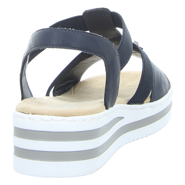 Rieker - V0287-14 - V0287-14 - blau - Sandalen