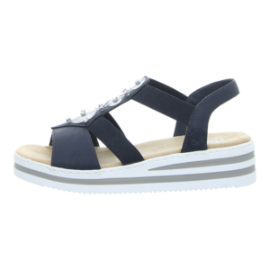 Sandalen - Rieker - blau