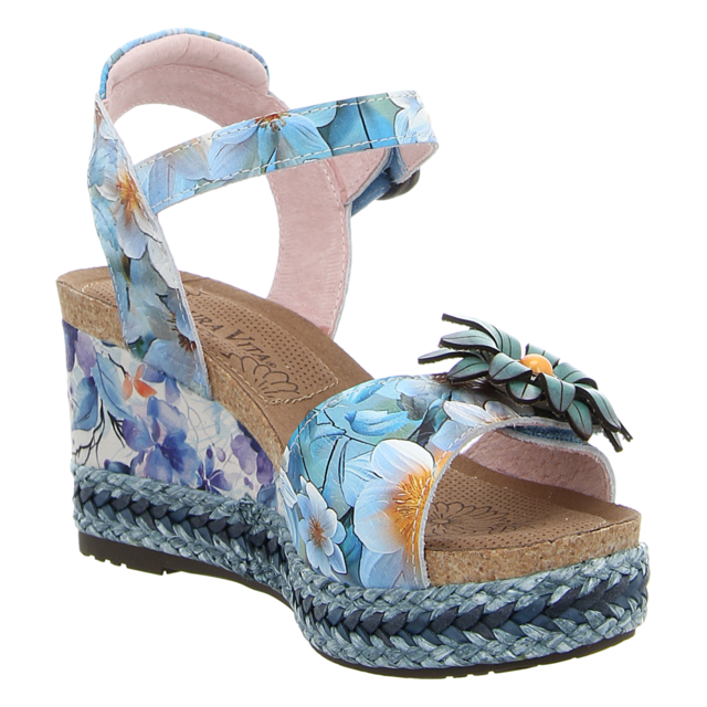 Laura Vita - FACYO 75 BLEU - Facyo 75 - bleu - Sandaletten