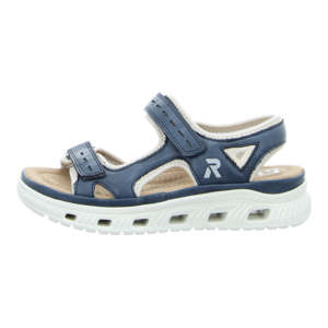 Sandalen - Rieker - blau kombi