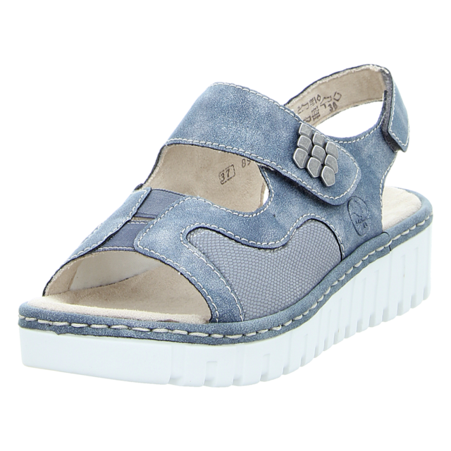 Rieker - V1389-12 - V1389-12 - blau - Sandaletten