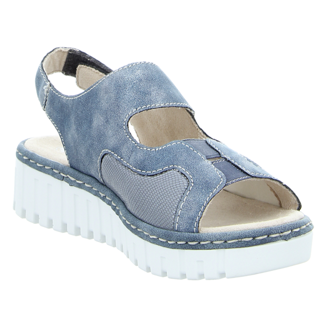Rieker - V1389-12 - V1389-12 - blau - Sandaletten