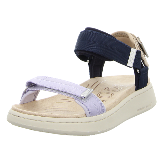 Woden - WL926-320 - Line - space multi - Sandalen