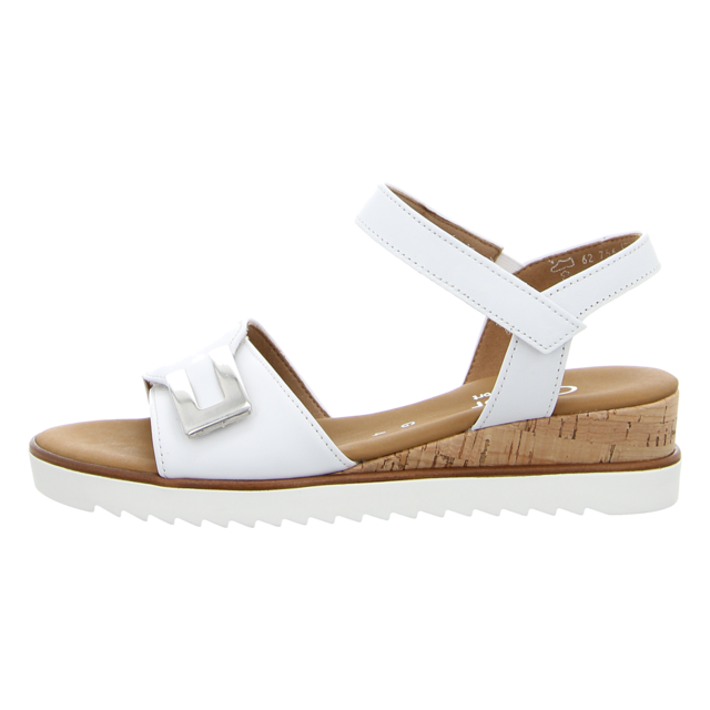 Gabor - 62.756.50 - 62.756.50 - weiss (Kork/silb) - Sandaletten