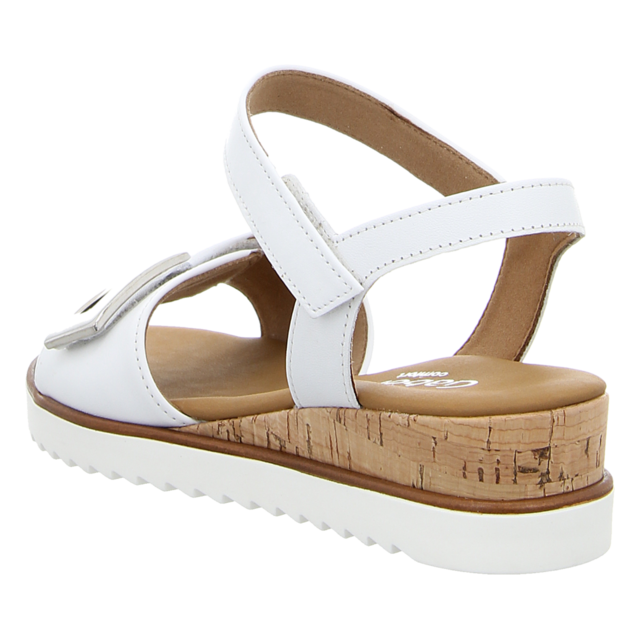 Gabor - 62.756.50 - 62.756.50 - weiss (Kork/silb) - Sandaletten