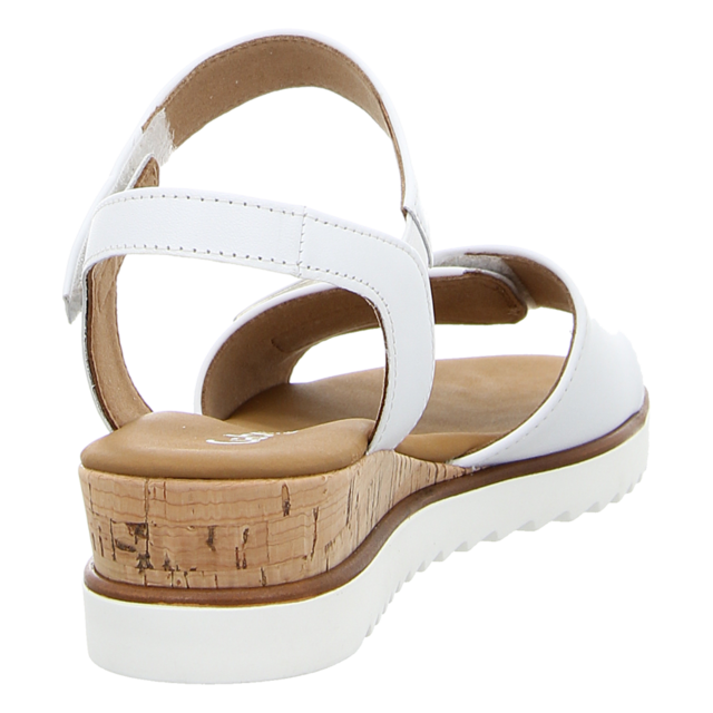 Gabor - 62.756.50 - 62.756.50 - weiss (Kork/silb) - Sandaletten