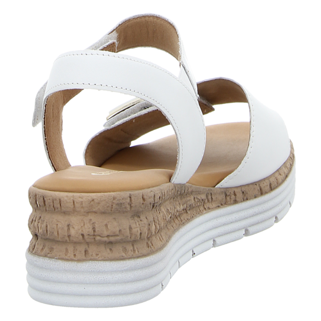 Gabor - 82.700.50 - 82.700.50 - weiss (uni+gold) - Sandaletten