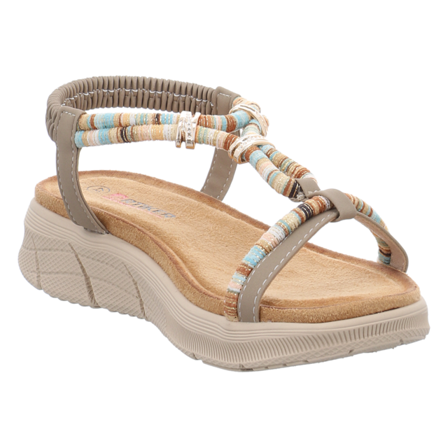 Artiker - 58C0009 - 58C0009 - grau-kombi - Sandaletten