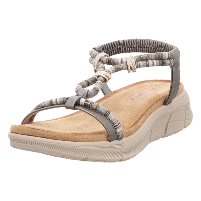 Artiker - 58C0010 - 58C0010 - grau-kombi - Sandaletten