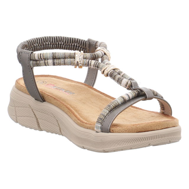Artiker - 58C0010 - 58C0010 - grau-kombi - Sandaletten