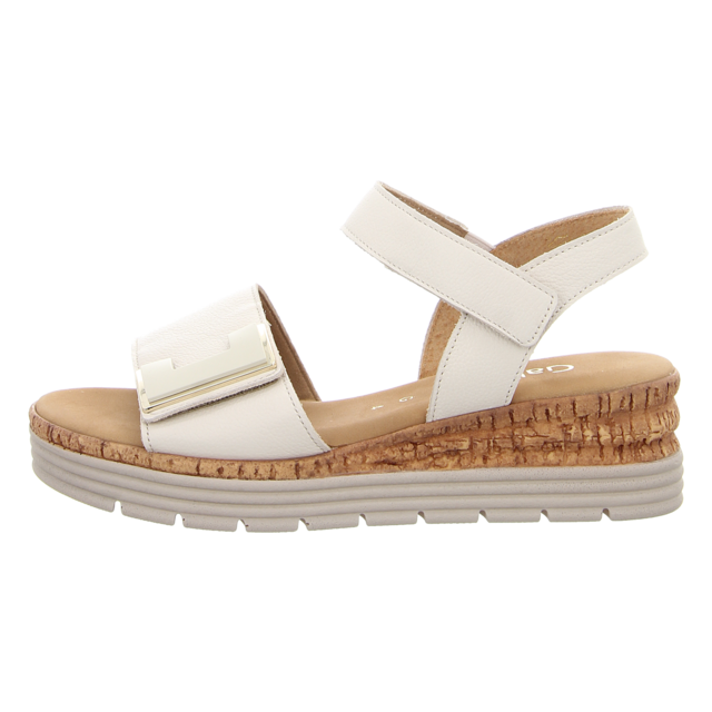 Gabor - 62.700.52 - 62.700.52 - creme (uni+gold) - Sandaletten