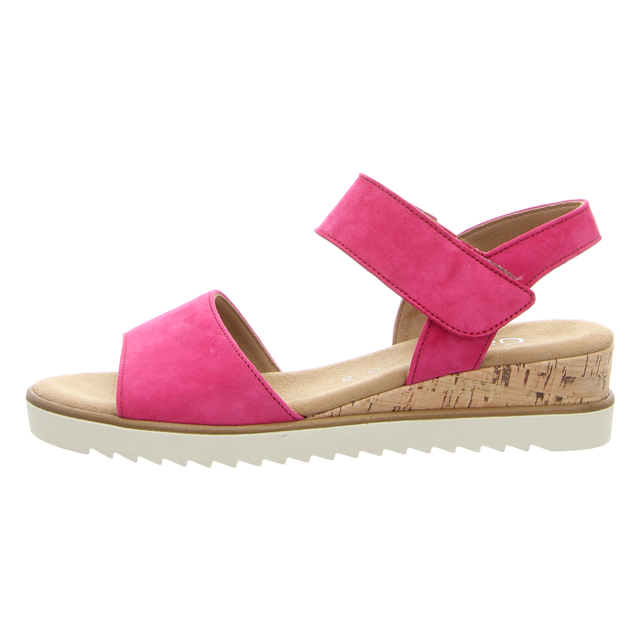 Gabor - 62.750.21 - 62.750.21 - pink (Kork/creme) - Sandaletten