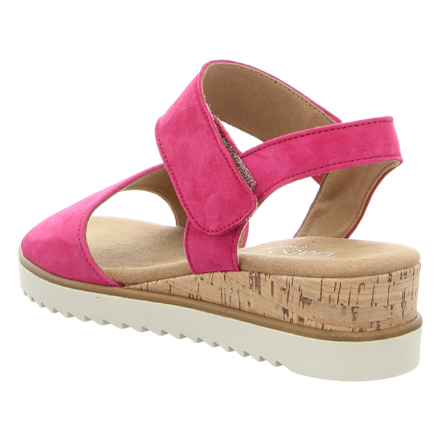 Gabor - 62.750.21 - 62.750.21 - pink (Kork/creme) - Sandaletten