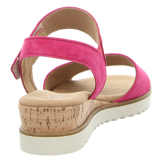 Gabor - 62.750.21 - 62.750.21 - pink (Kork/creme) - Sandaletten