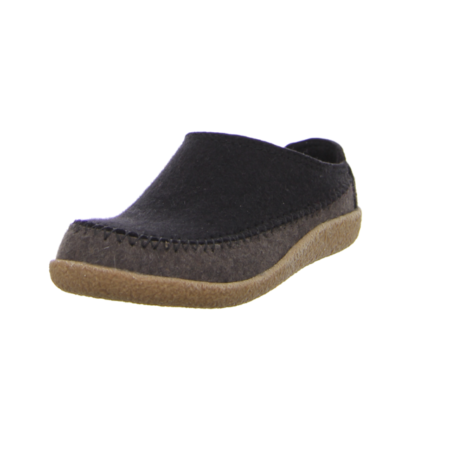 Haflinger - 718004-3 - Blizzard Credo-Duo - schwarz - Hausschuhe
