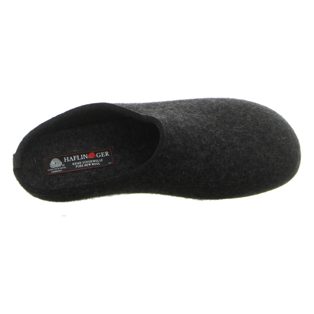 Haflinger - 481024 0 77 - Everest Fundus - graphit - Hausschuhe