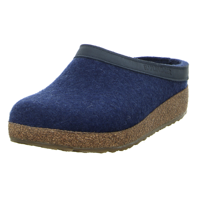 Haflinger - 713001 0 72 - Grizzly Torben - jeans - Hausschuhe