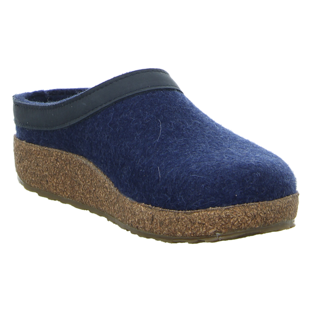 Haflinger - 713001 0 72 - Grizzly Torben - jeans - Hausschuhe