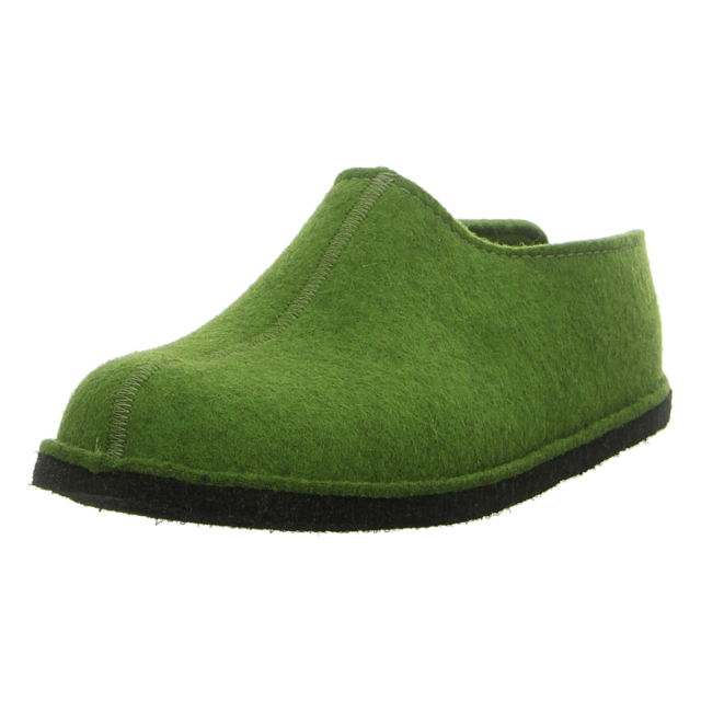 Haflinger - 311013 0 36 - Flair Smily - grasgrn - Hausschuhe