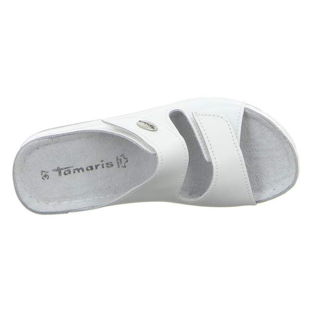Tamaris - 1-27510-41-117 - 1-27510-41-117 - white - Pantoletten
