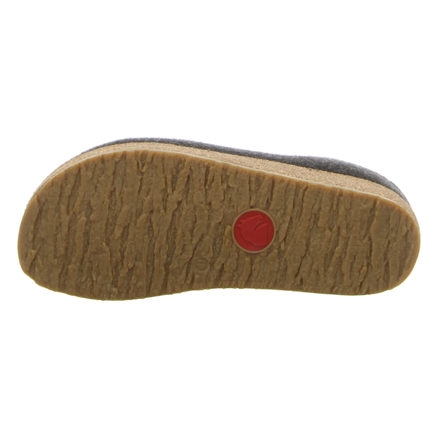 Haflinger - 711056 0 277 - Grizzly Kris - graphit - Hausschuhe