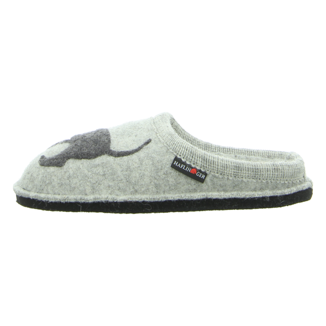 Haflinger - 313021 0 84 - Flair Dackel - steingraumeliert - Hausschuhe