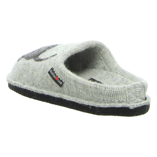 Haflinger - 313021 0 84 - Flair Dackel - steingraumeliert - Hausschuhe