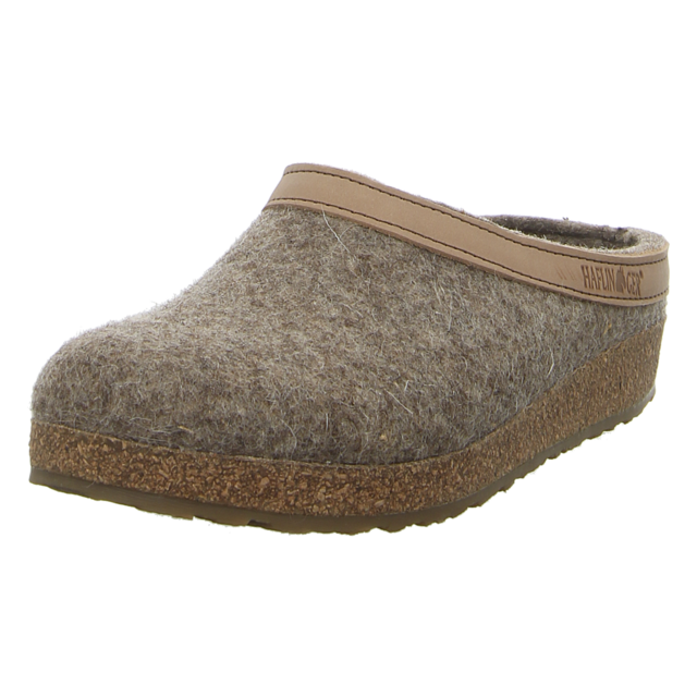 Haflinger - 713001-0-550 - Grizzly Torben - torf - Hausschuhe