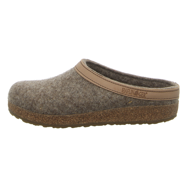 Haflinger - 713001-550 - Grizzly Torben - torf - Hausschuhe