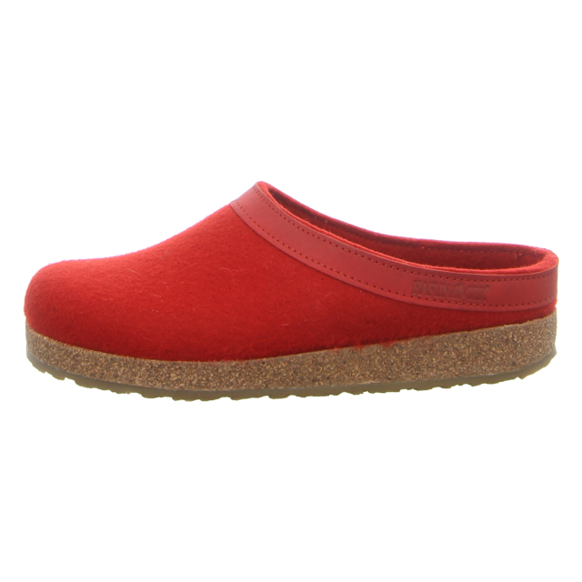 Haflinger - 713001 0 11 - Grizzly Torben - rubin - Hausschuhe
