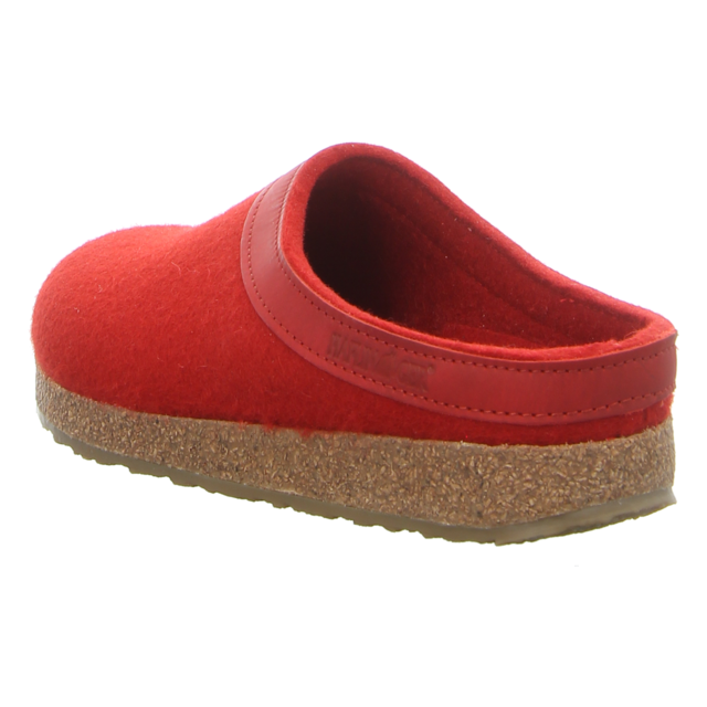 Haflinger - 713001 0 11 - Grizzly Torben - rubin - Hausschuhe