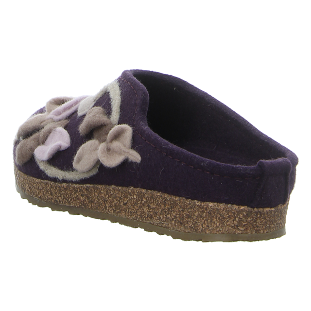 Haflinger - 731078 0 90 - Grizzly Venus - rot-kombi - Hausschuhe