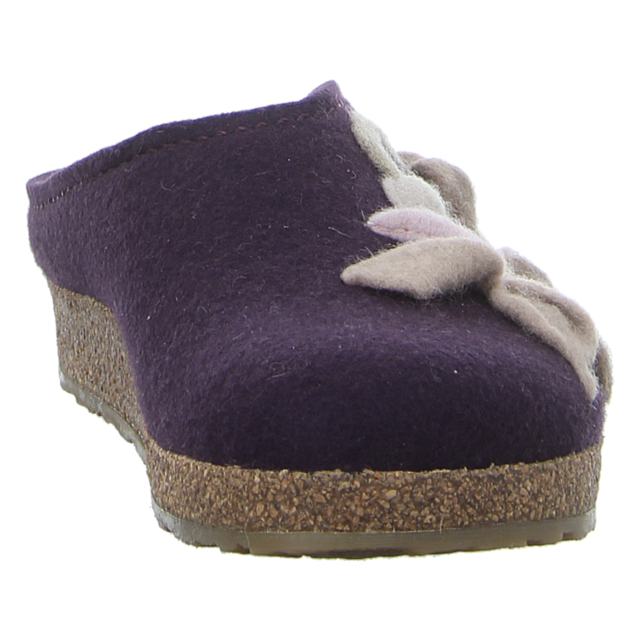 Haflinger - 731078 0 90 - Grizzly Venus - rot-kombi - Hausschuhe