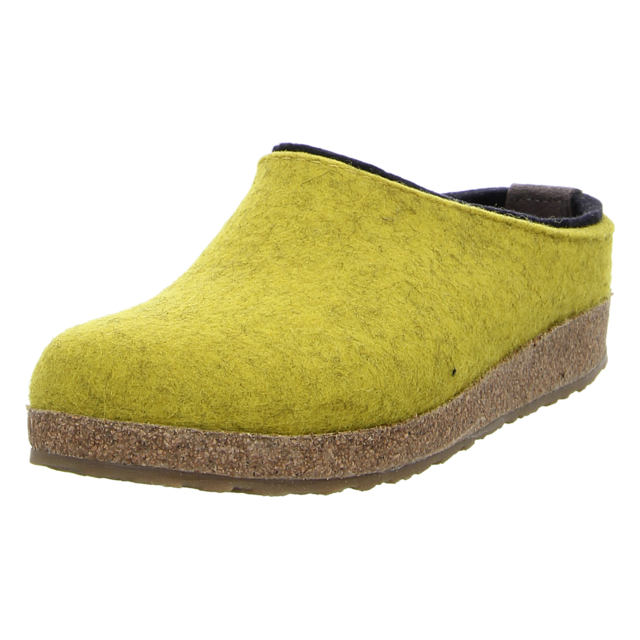 Haflinger - 711056-128 - Grizzly Kris - limone - Hausschuhe