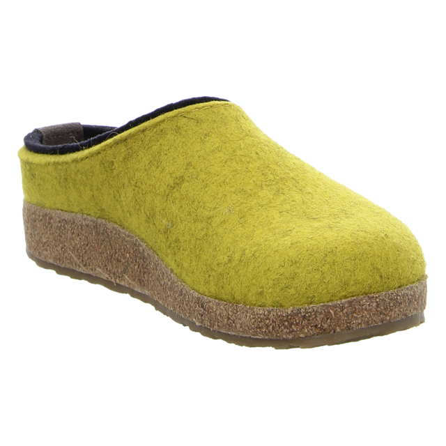 Haflinger - 711056-128 - Grizzly Kris - limone - Hausschuhe