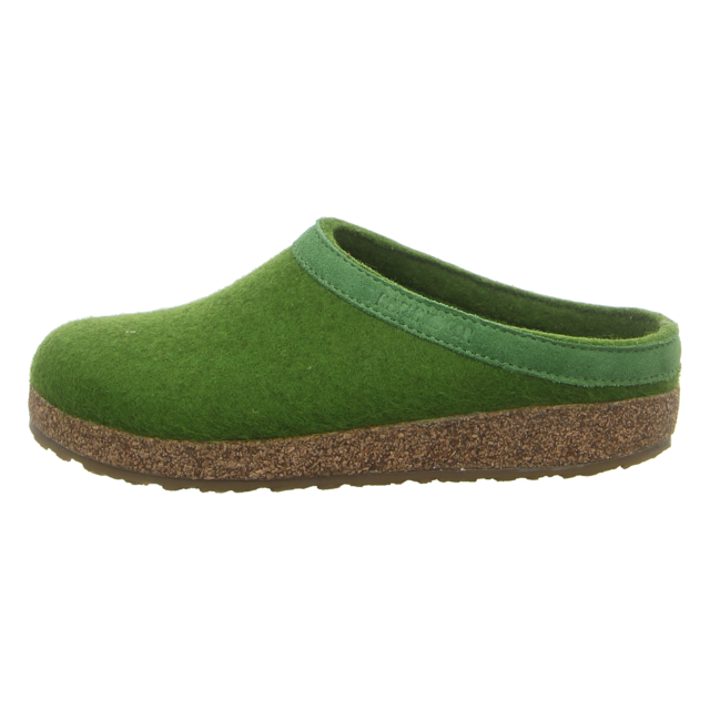 Haflinger - 713001 0 36 - Grizzly Torben - grasgrn - Hausschuhe