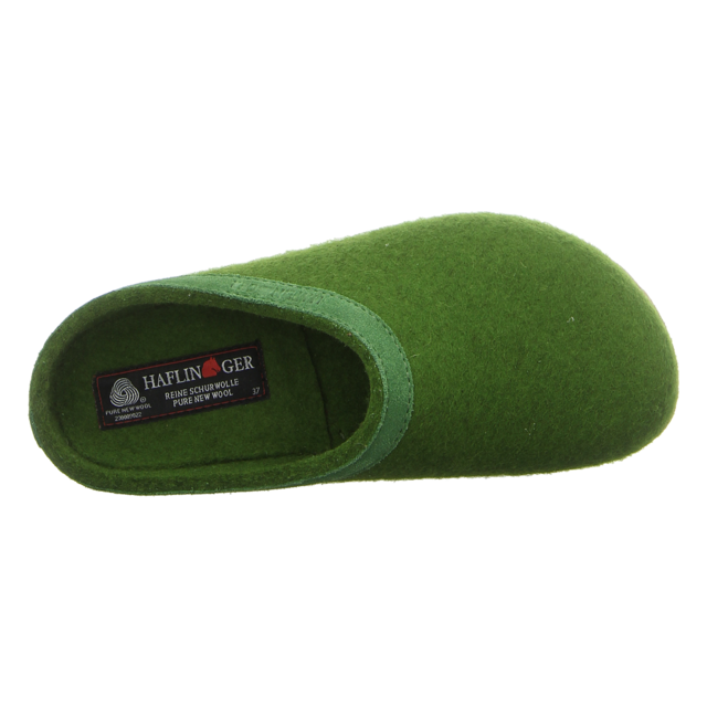 Haflinger - 713001 0 36 - Grizzly Torben - grasgrn - Hausschuhe