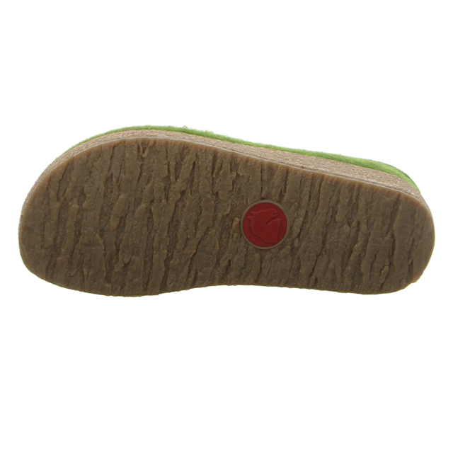 Haflinger - 731023 0 36 - Grizzly Kanon - grasgrn - Hausschuhe