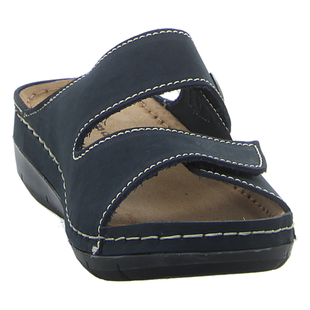 Tamaris - 1-27510-41-805 - 1-27510-41-805 - navy - Pantoletten