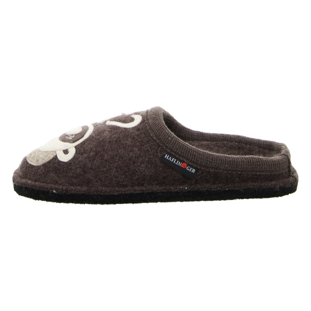 Haflinger - 315015-63 - Coffee Time - braunmeliert - Hausschuhe